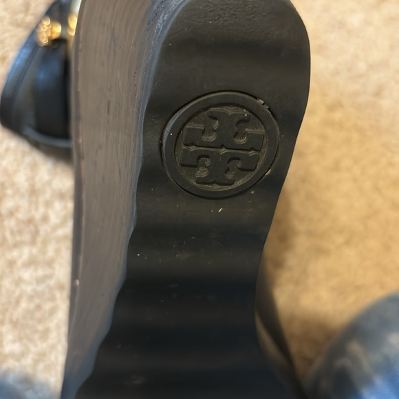 Tory Burch Black wedge booties size 6 - Picture 5 of 5